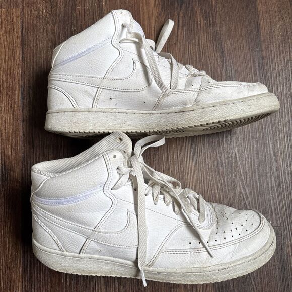 Nike Court Vision Mid White Retro Y2K Classic Men’s Sz 9.5 main image 4